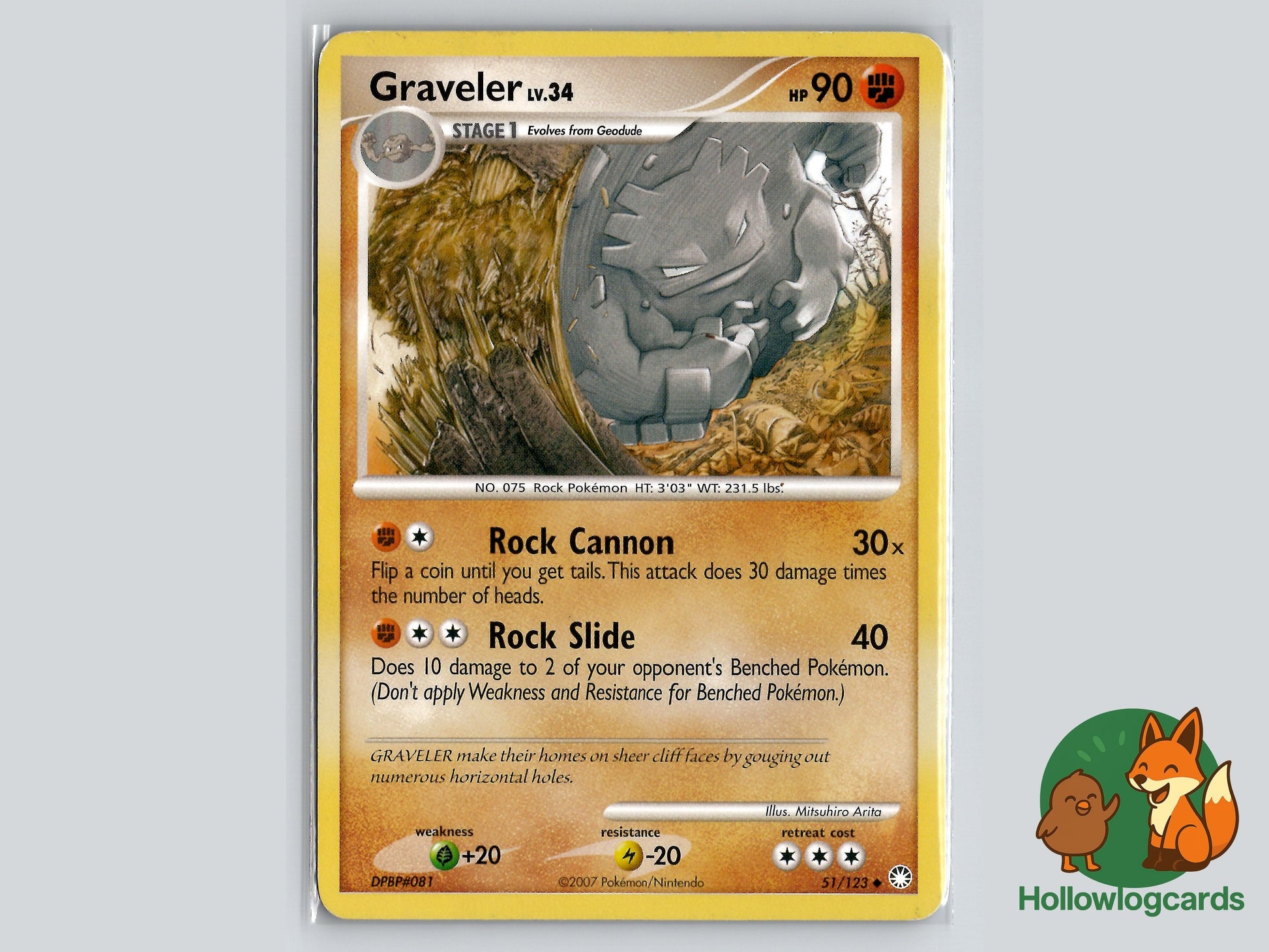 Image of Graveler Mysterious Treasures (MT) #51