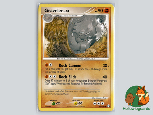 Image of Graveler Mysterious Treasures (MT) #51