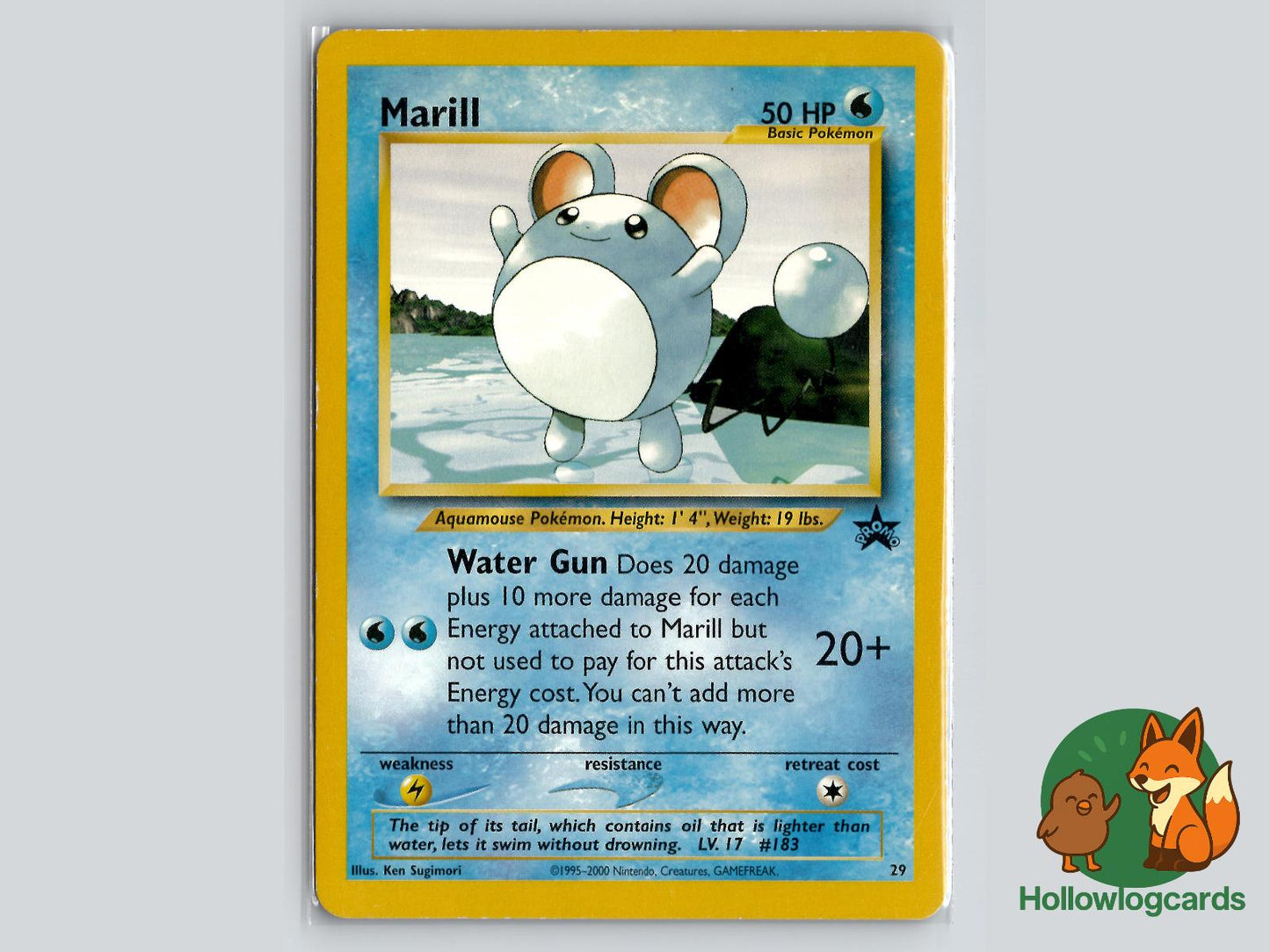 Marill (29) - Wizards Black Star Promos Pokémon Card