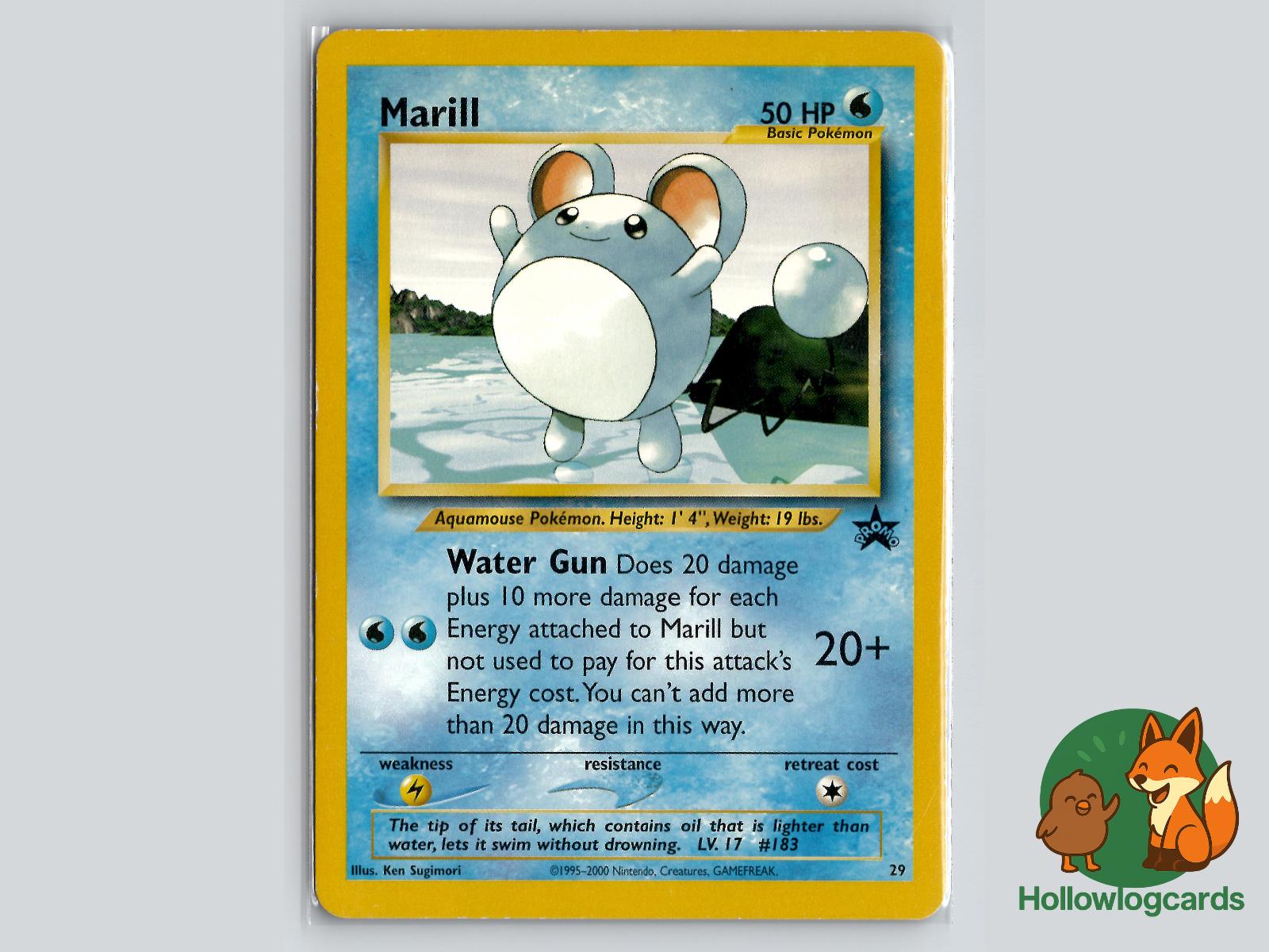 Marill (29) - Wizards Black Star Promos Pokémon Card