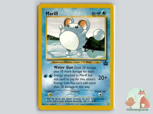 Marill (29) - Wizards Black Star Promos Pokémon Card