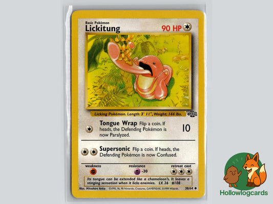 Lickitung (38/64) - Jungle Pokémon Card