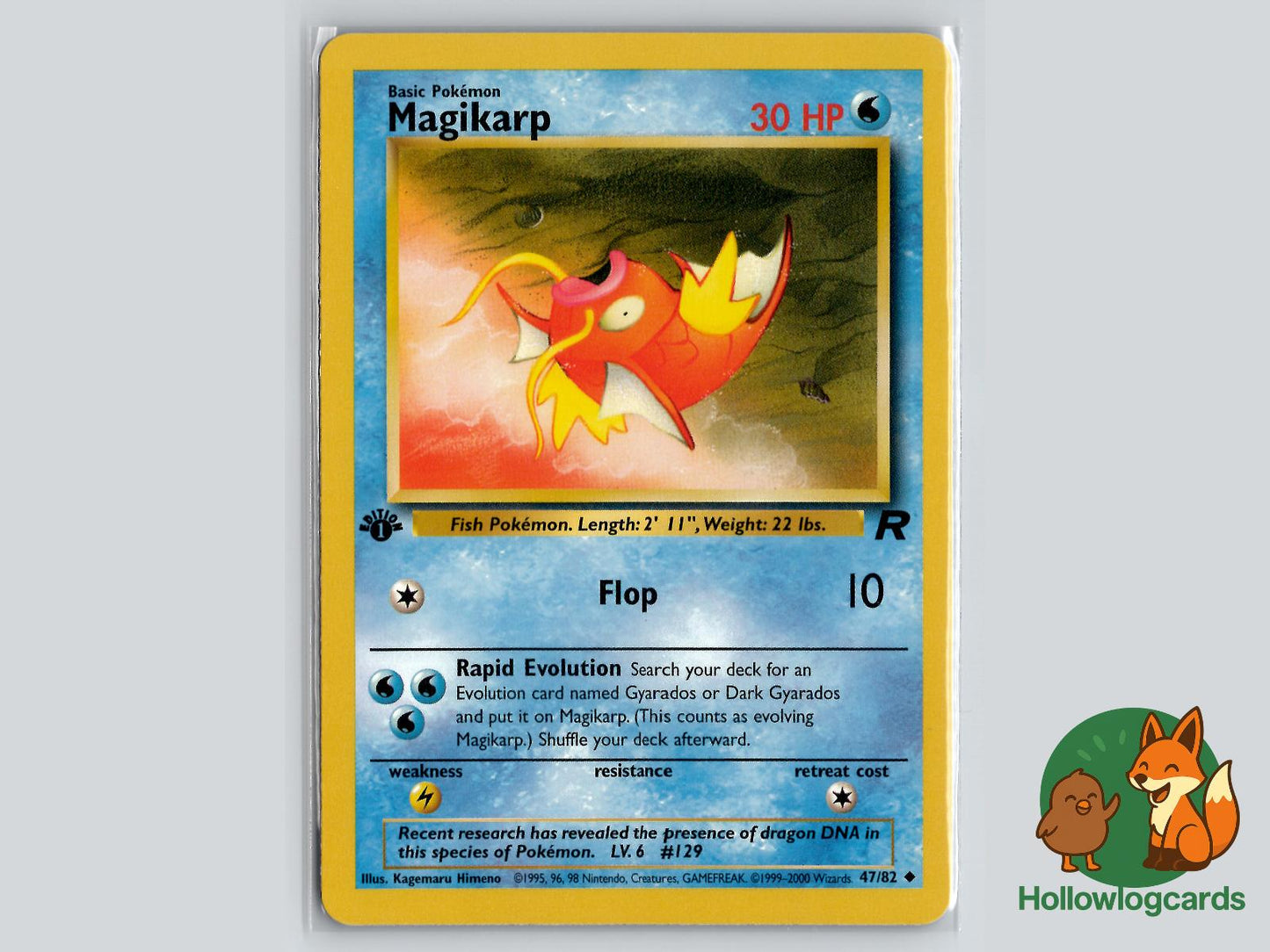 Magikarp (47/82) - Team Rocket Pokémon Card
