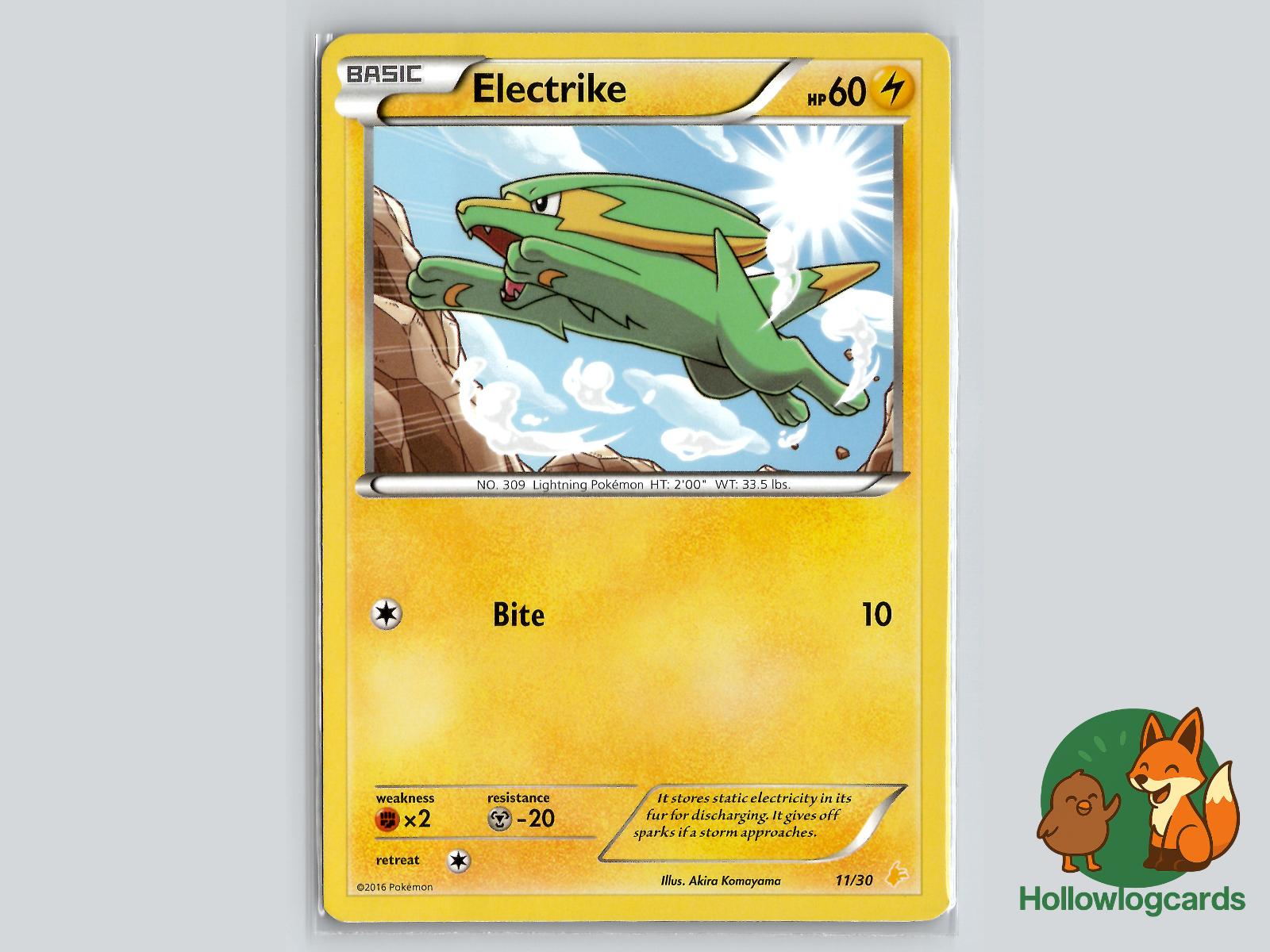 Electrike (11/30) - XY Pokémon Card