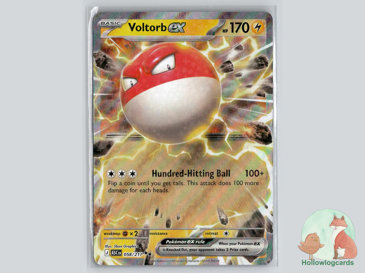Voltorb ex (058/217) Pokémon Card