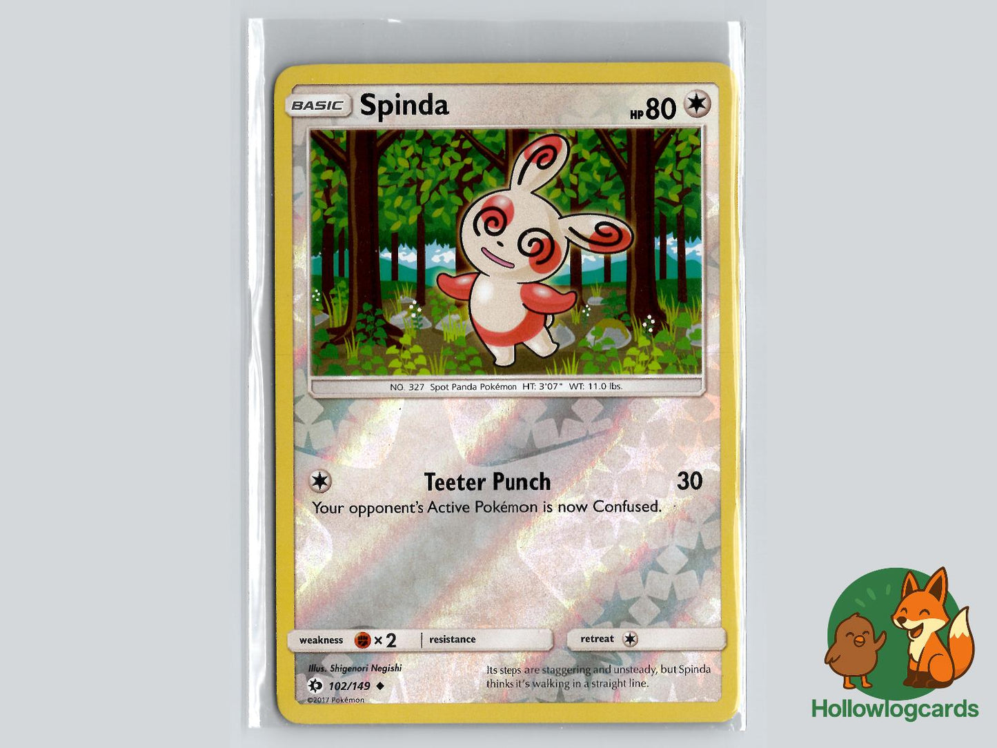 Spinda (102/149) - Base Pokémon Card