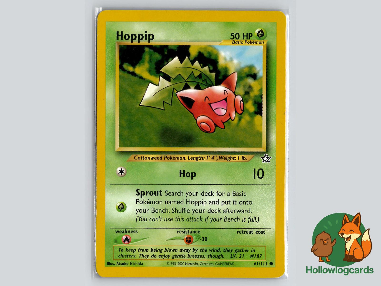 Hoppip (61/111) - Neo Genesis Pokémon Card