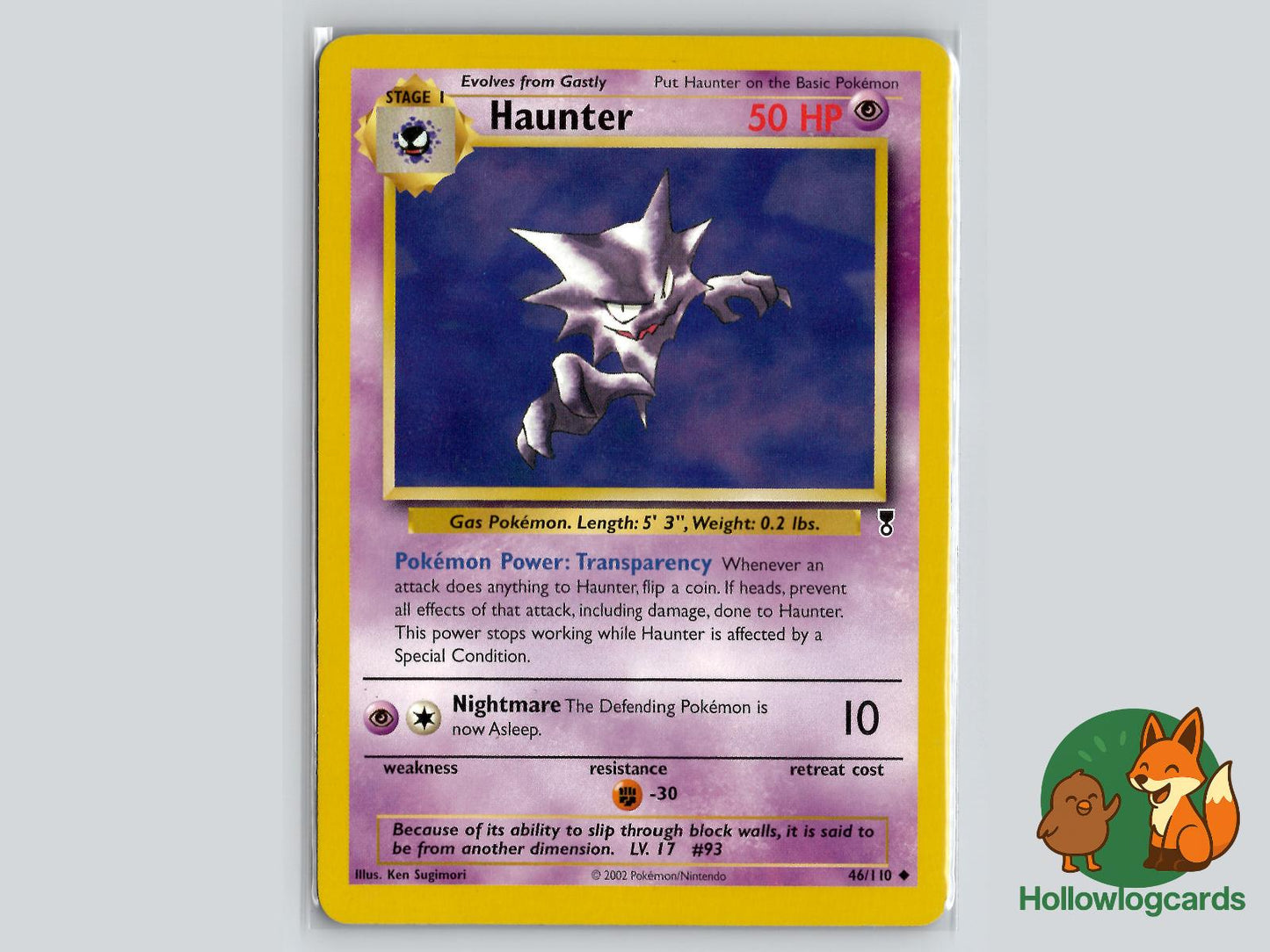 Haunter (46/110) - Legendary Collection Pokémon Card