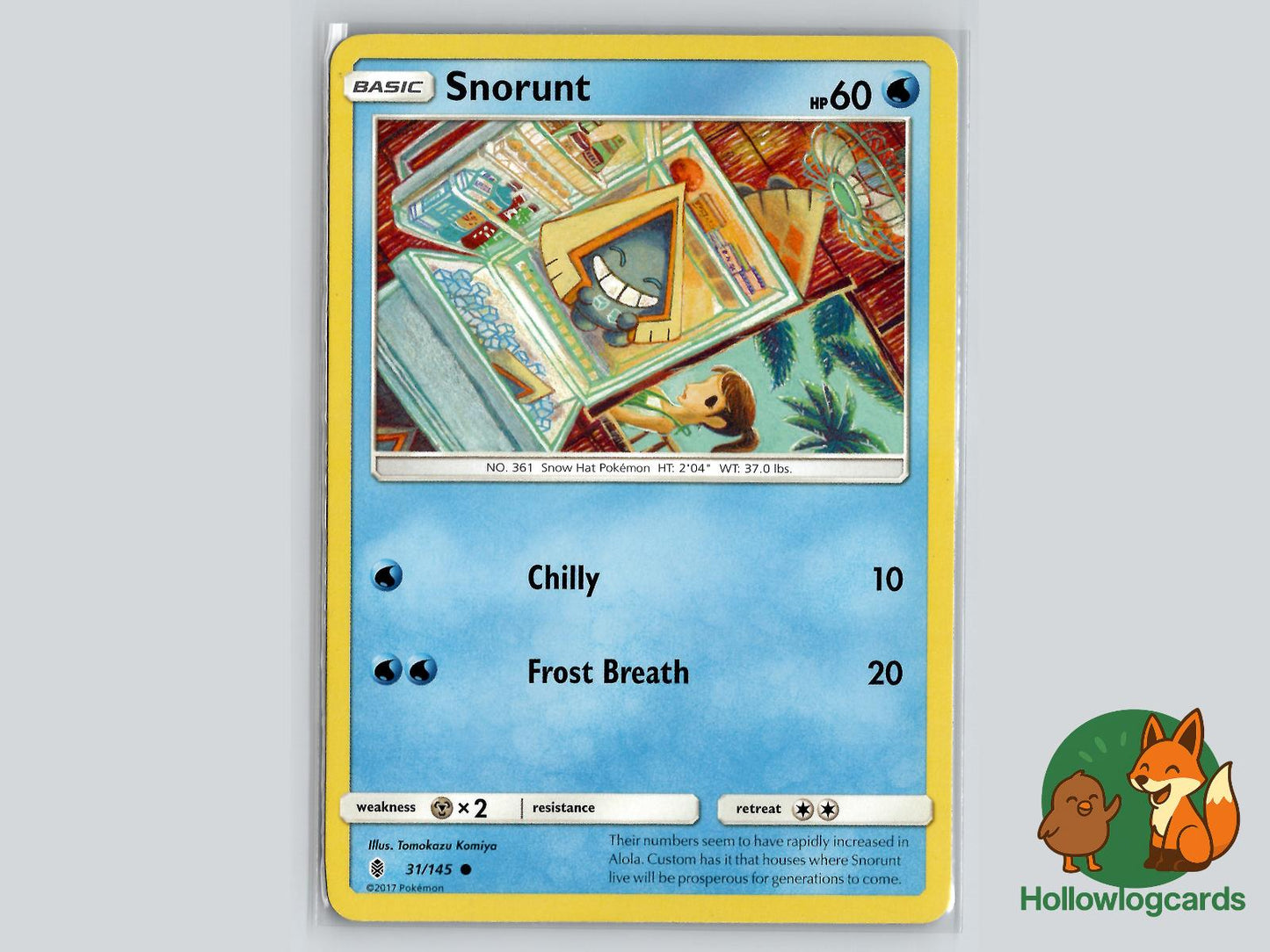 Snorunt (31/145) - Guardians Rising Pokémon Card