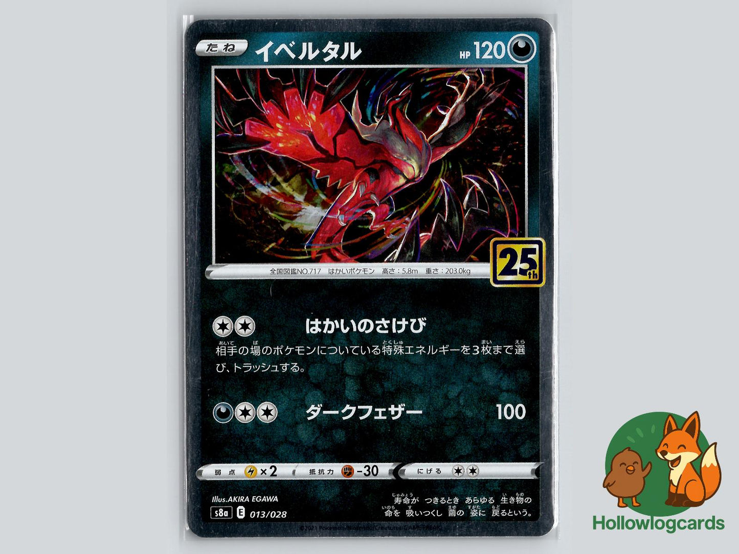 Yveltal (013/028) Pokémon Card