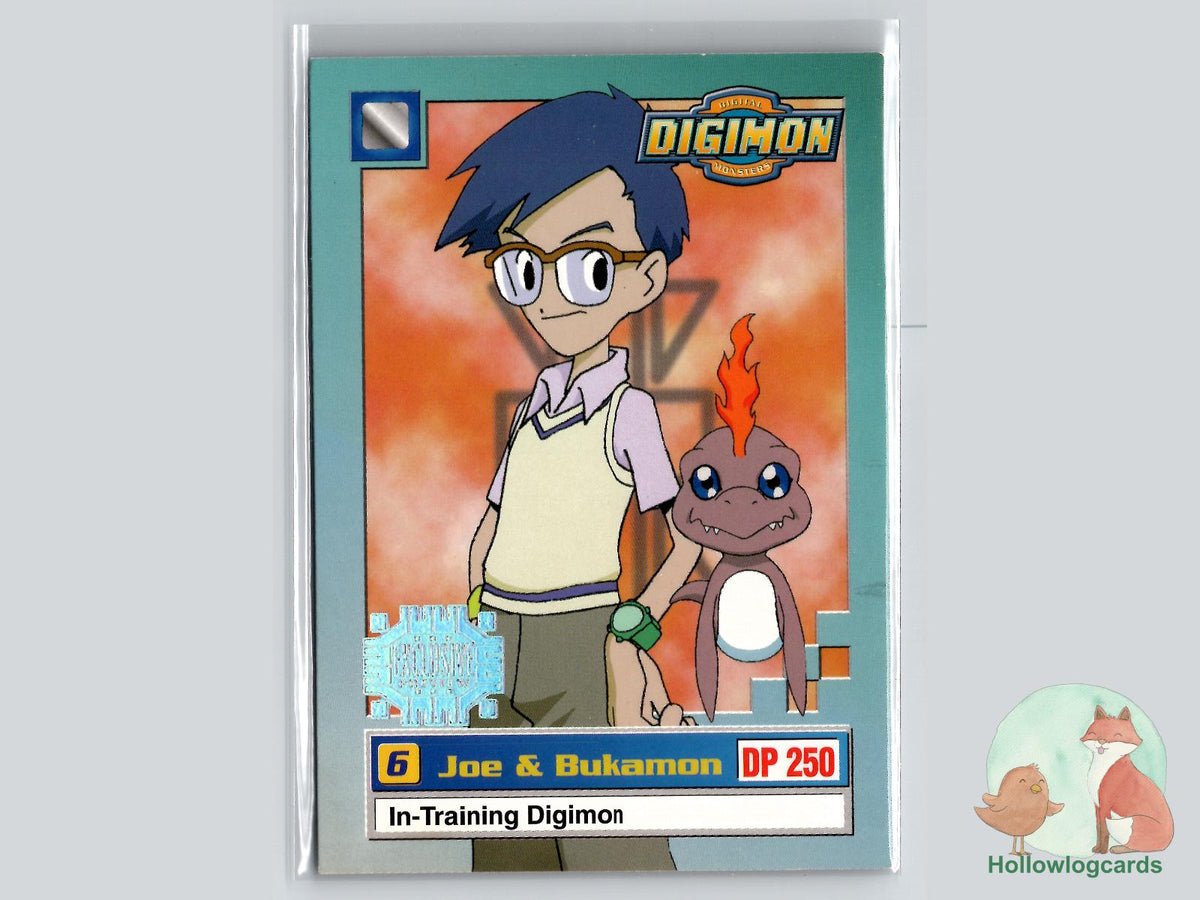 Joe & Bukamon (9/34) 1999 Upper Deck Digimon card