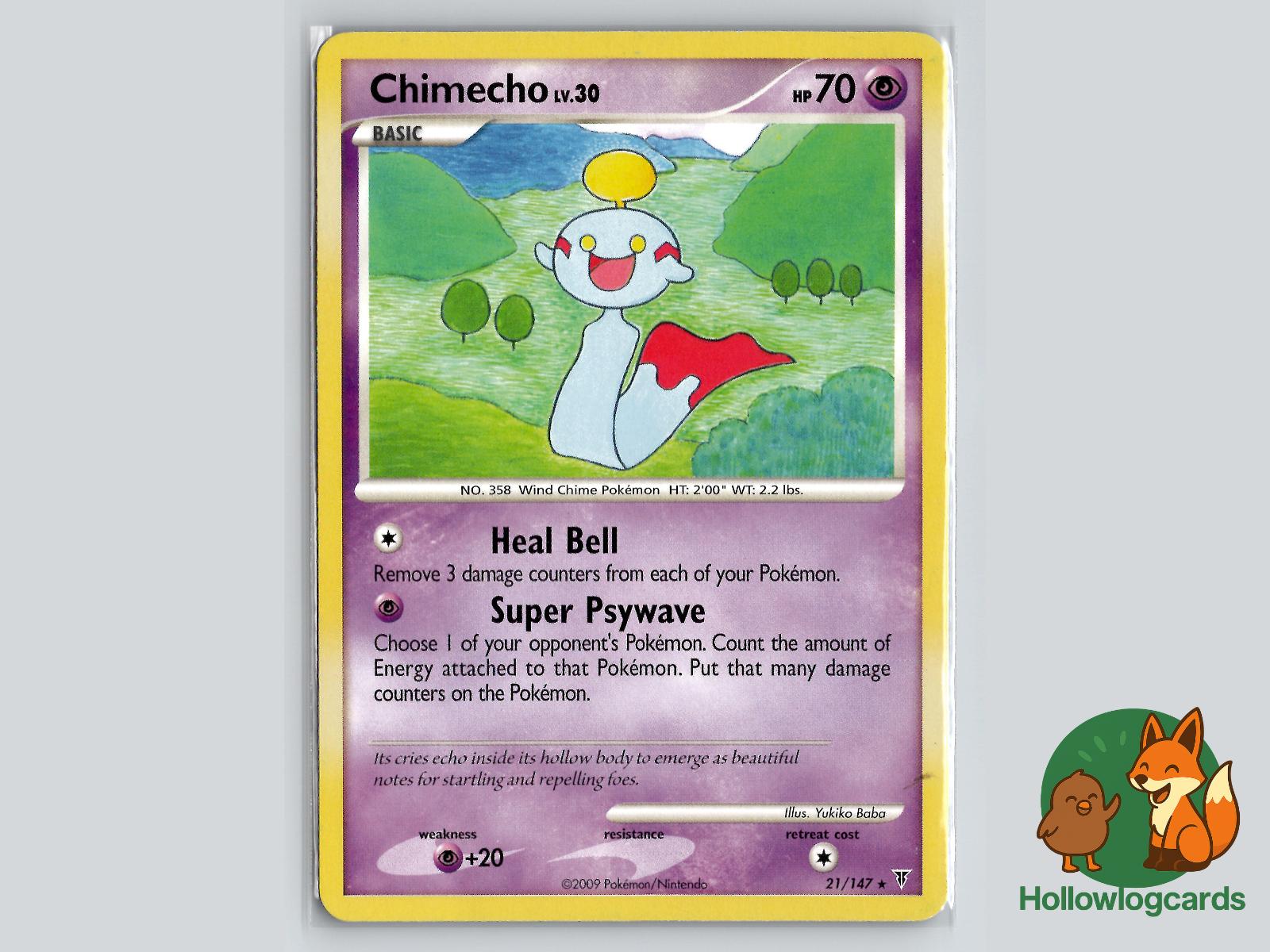 Chimecho (21/147) - Supreme Victors Pokémon Card
