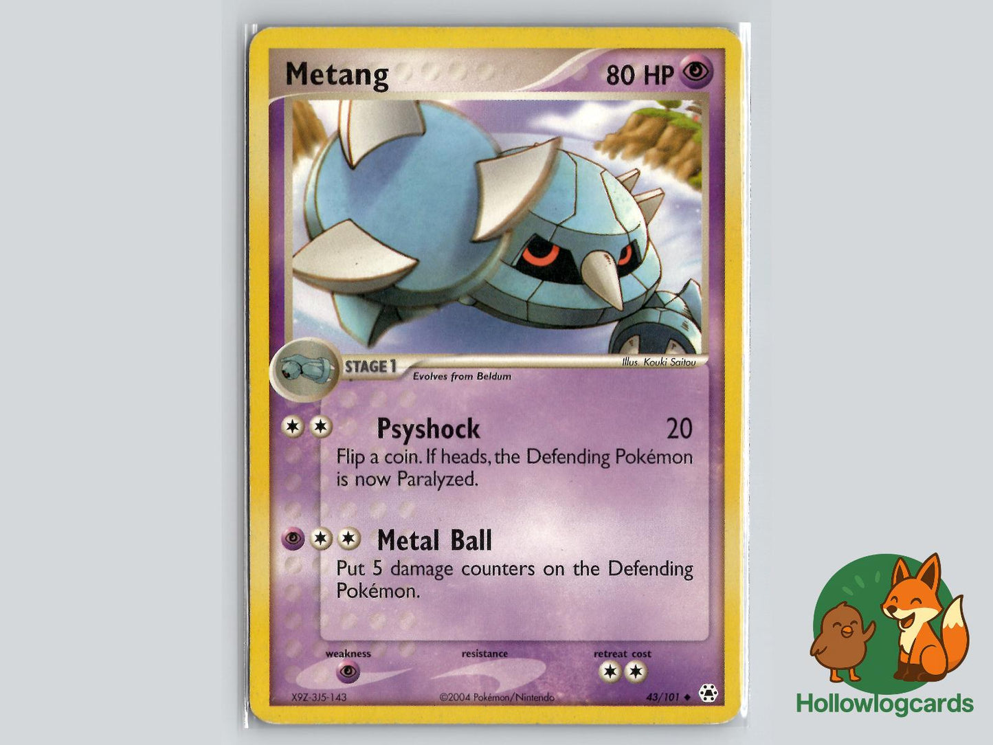 Metang (43/101) - Hidden Legends Pokémon Card