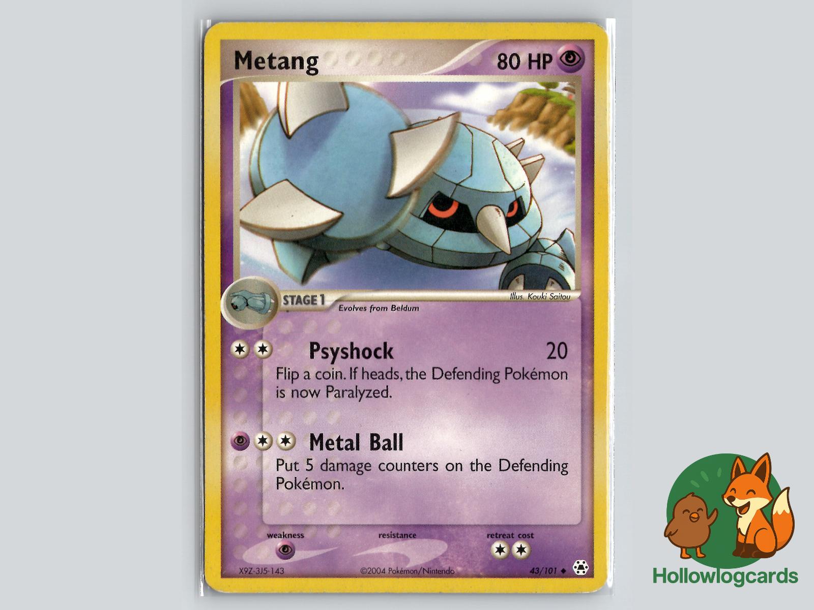 Metang (43/101) - Hidden Legends Pokémon Card