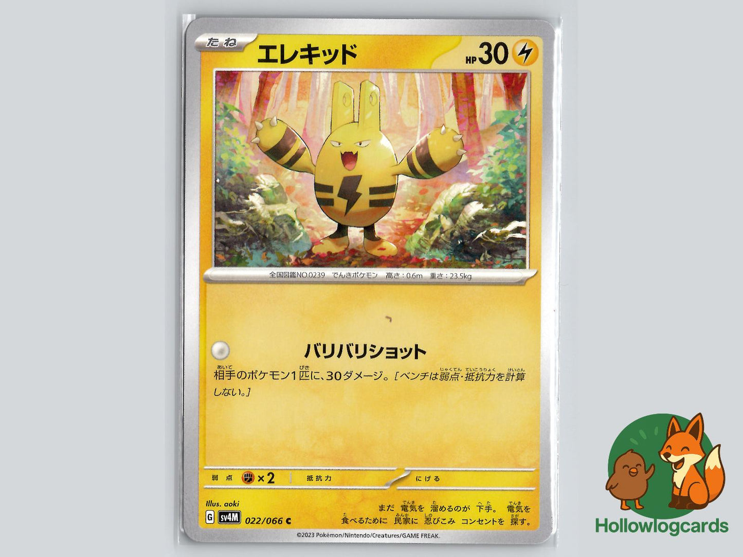 Elekid (022/066) Pokémon Card