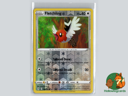 Fletchling (138/203) - Evolving Skies Pokémon Card