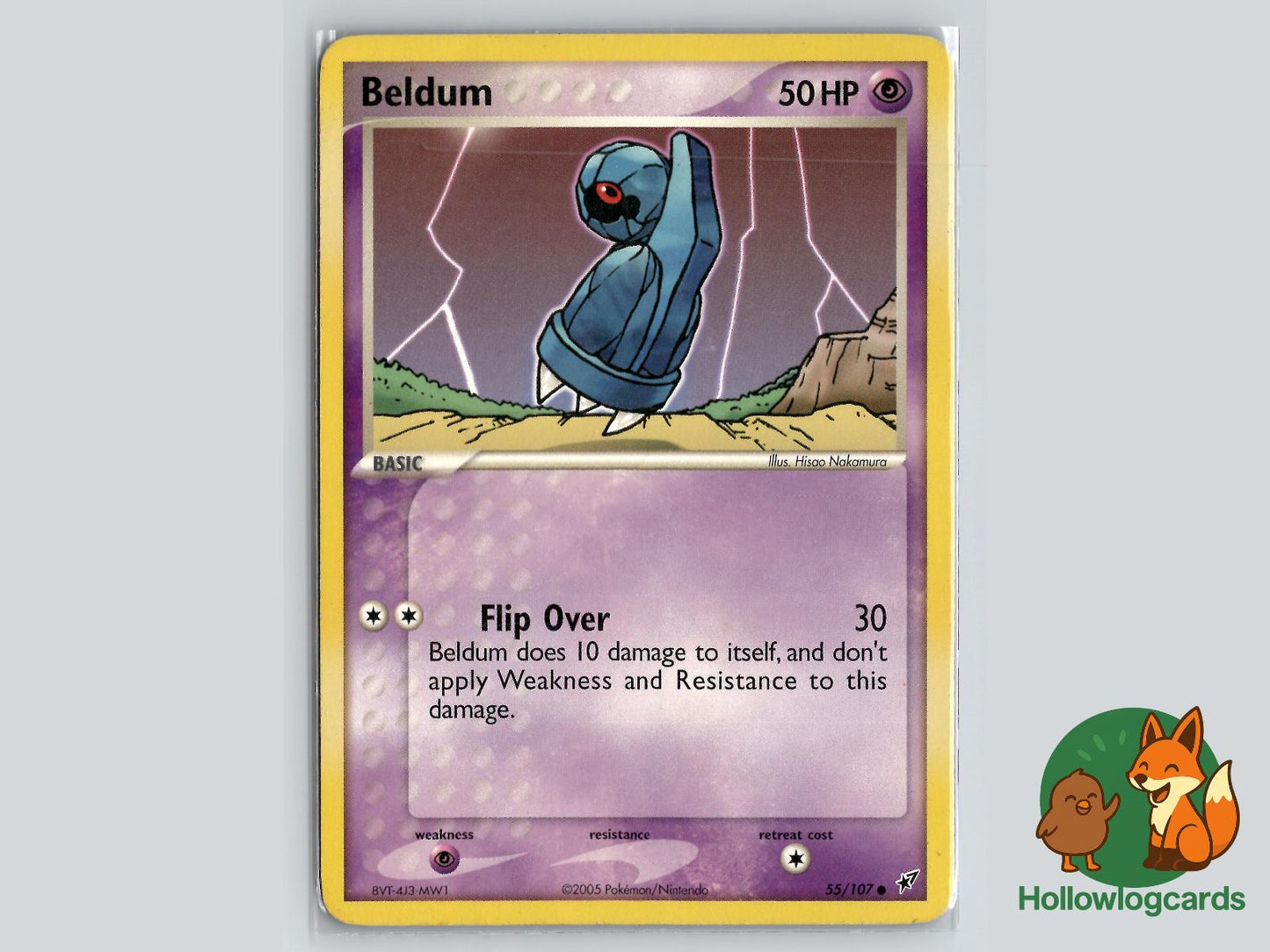 Beldum (55/107) - Deoxys Pokémon Card