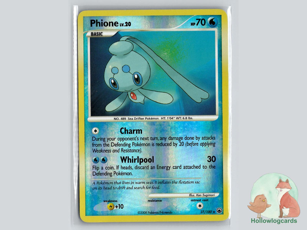 Phione (27/100) - Majestic Dawn Pokémon Card