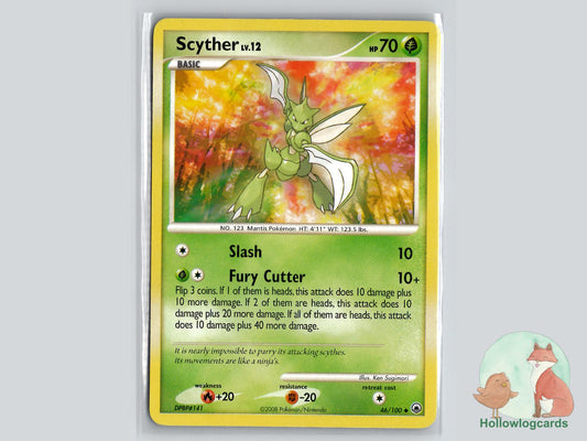 Scyther (46/100) - Majestic Dawn Pokémon Card