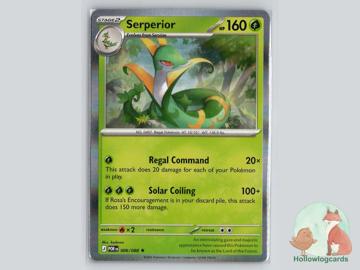 Serperior (006/088) Pokémon Card
