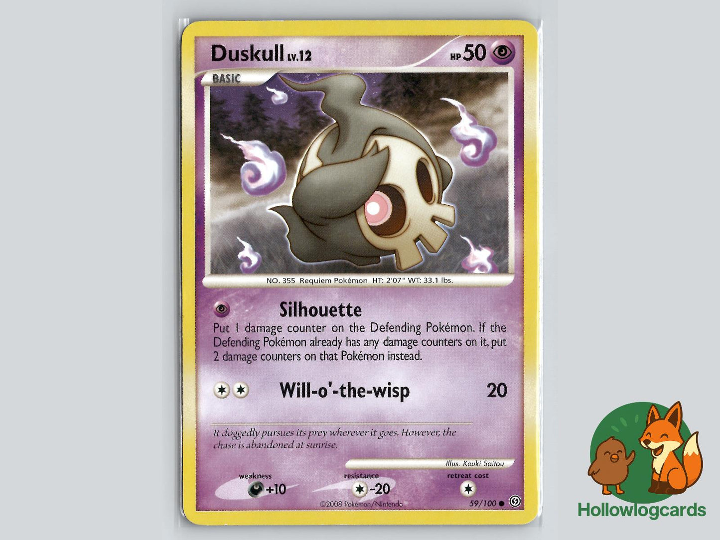 Duskull (59/100) - Stormfront Pokémon Card