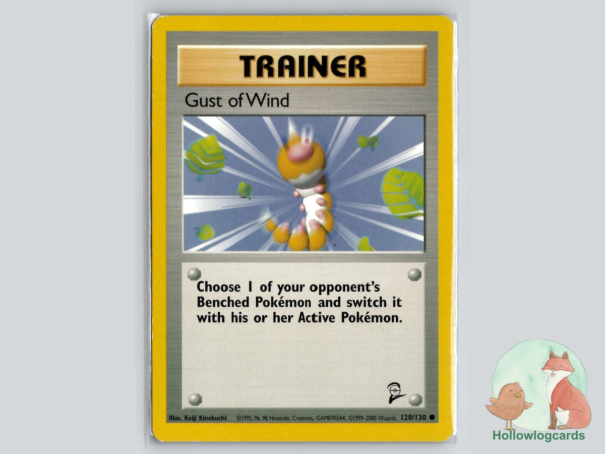 Gust of Wind (120/130) - Base Set 2 Pokémon Card