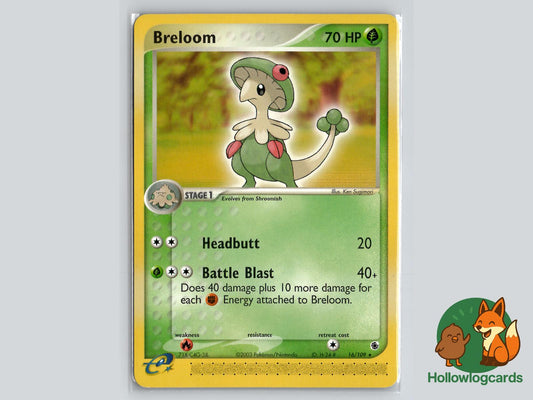 Breloom (16/109) - Ruby & Sapphire Pokémon Card