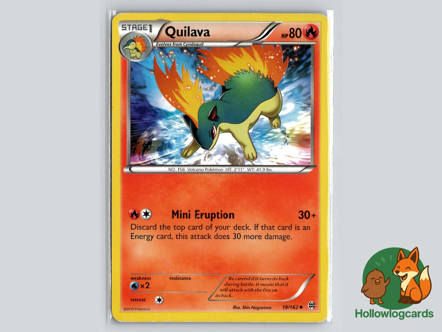 Quilava (19/162) - BREAKthrough Pokémon Card
