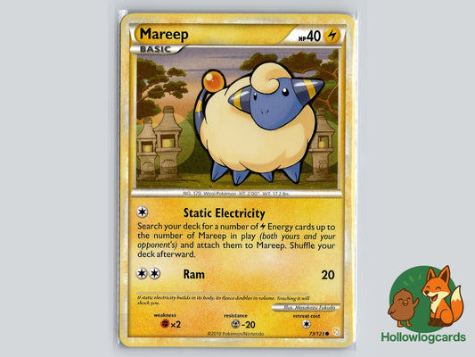 Image of Mareep HeartGold and SoulSilver (HS) #73