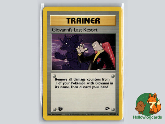Image of Giovannis Last Resort Gym Challenge (G2) #105