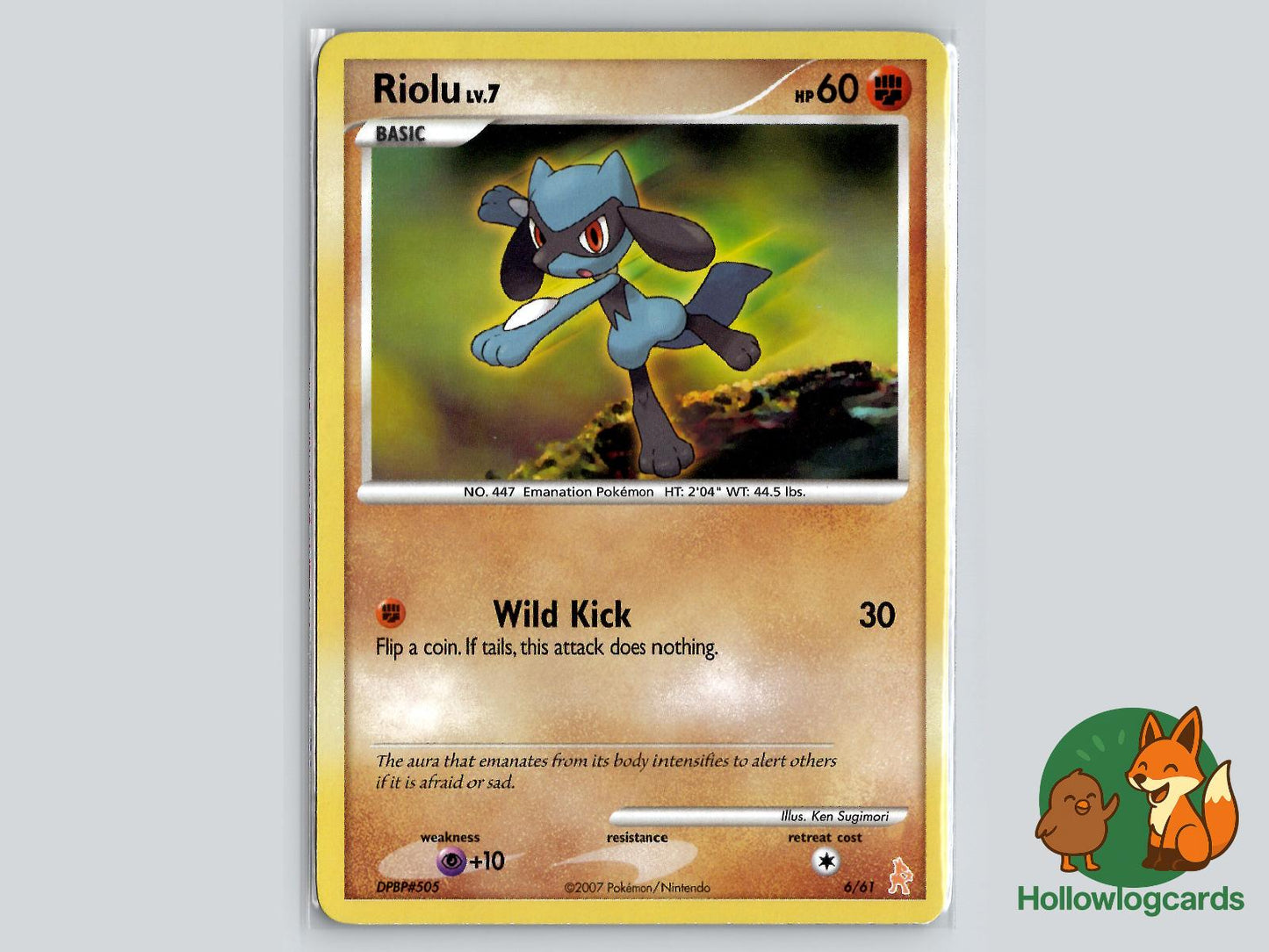 Riolu (6/12) Pokémon Card
