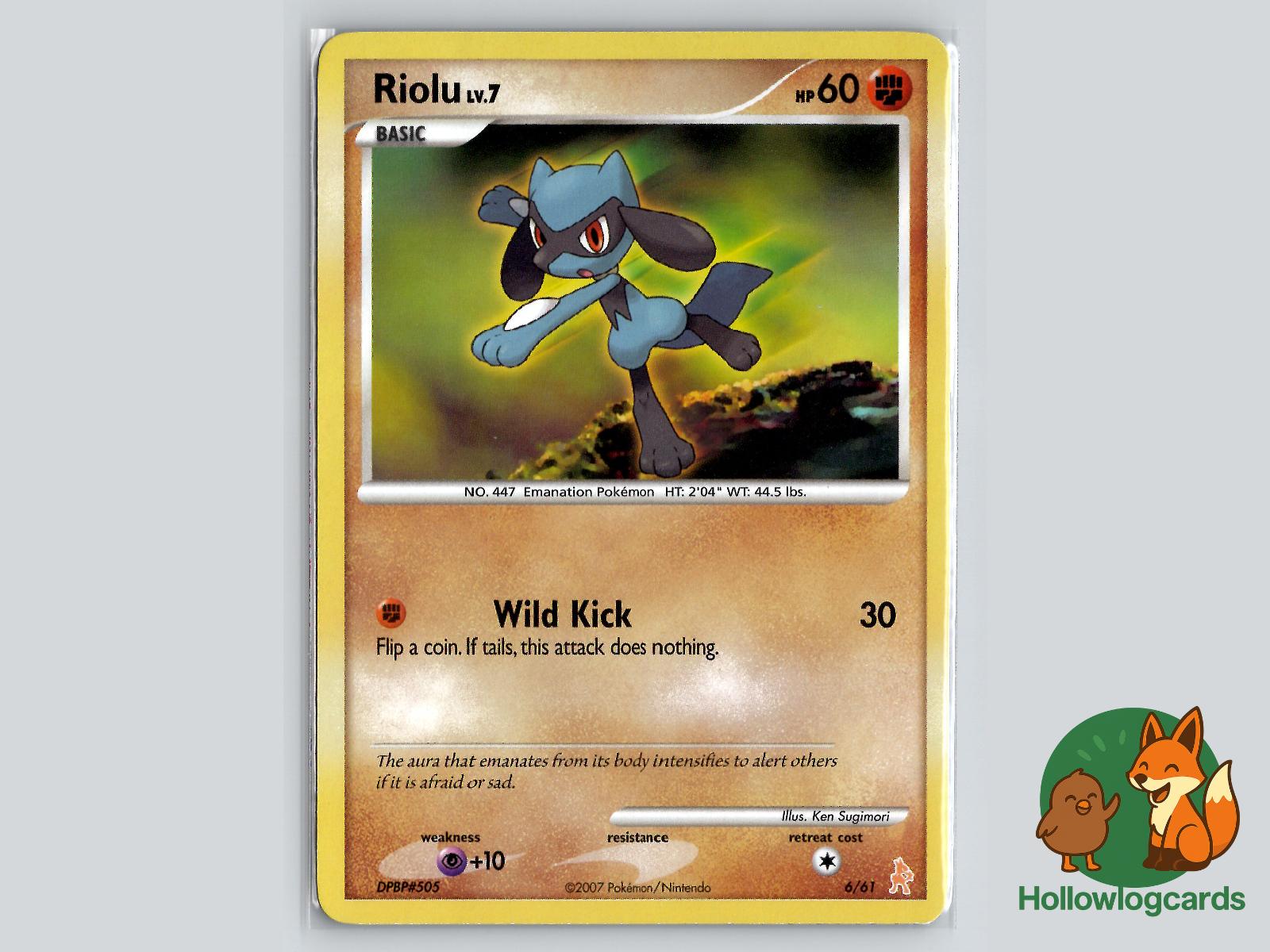 Riolu (6/12) Pokémon Card