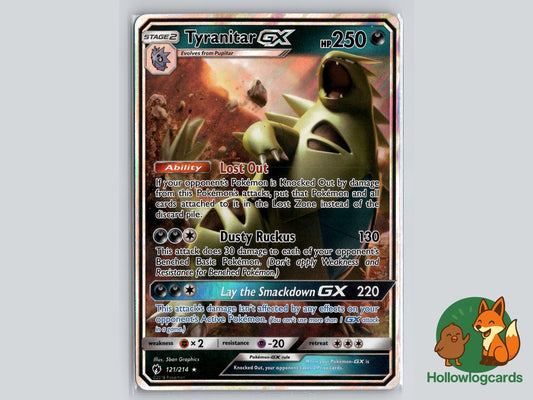Image of Tyranitar-GX Lost Thunder (LOT) #121
