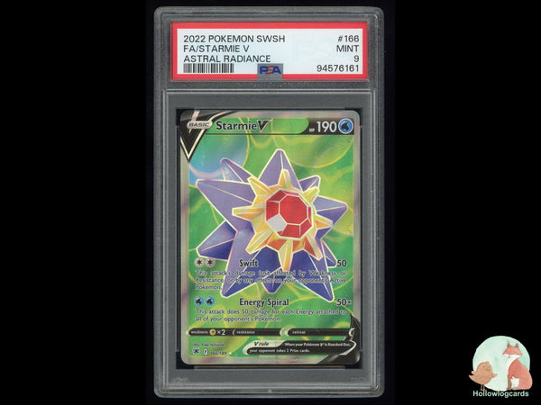 Graded Starmie V (166/189) Astral Radiance - PSA 9