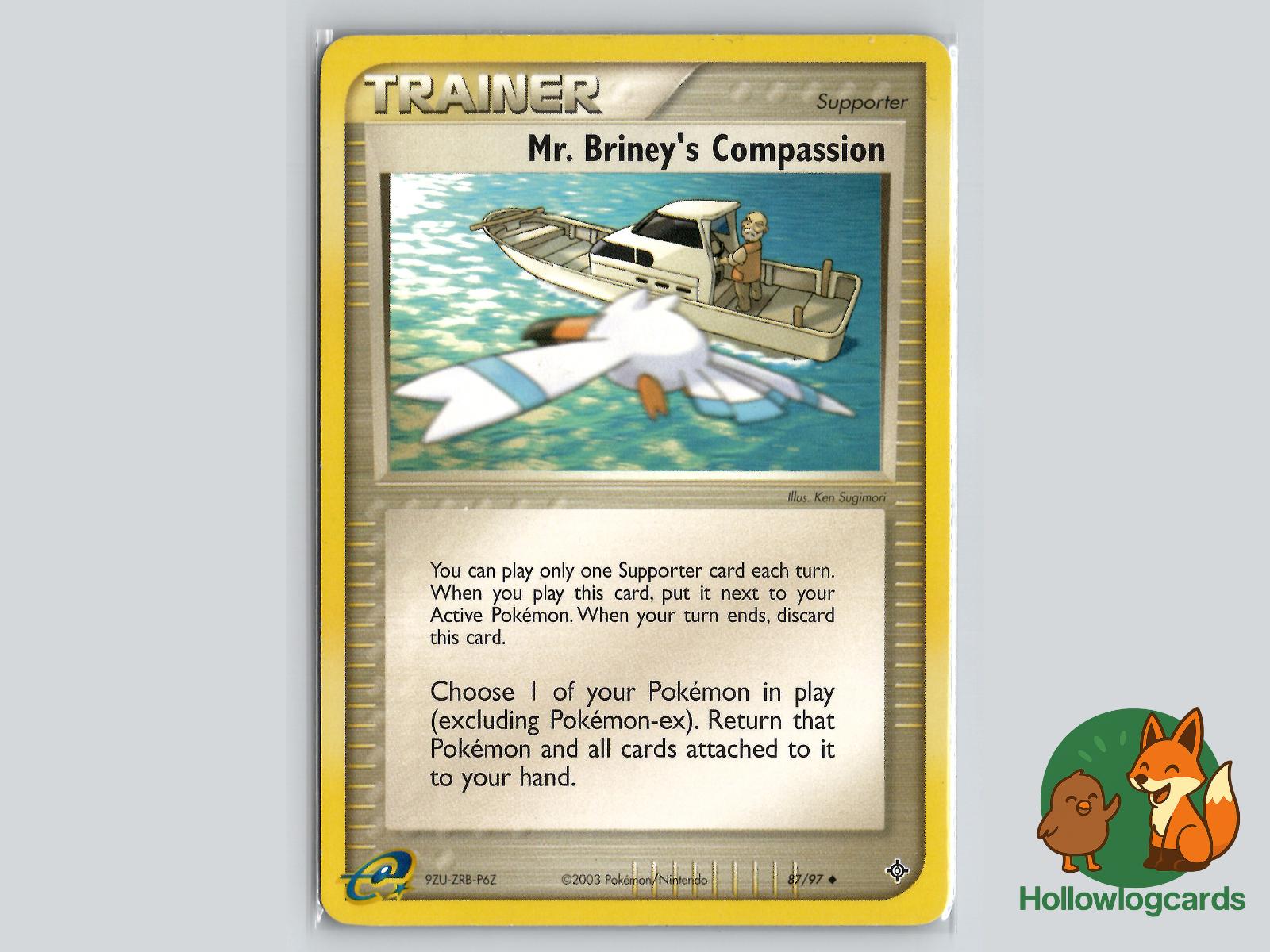 Mr. Briney's Compassion (87/97) - Dragon Pokémon Card