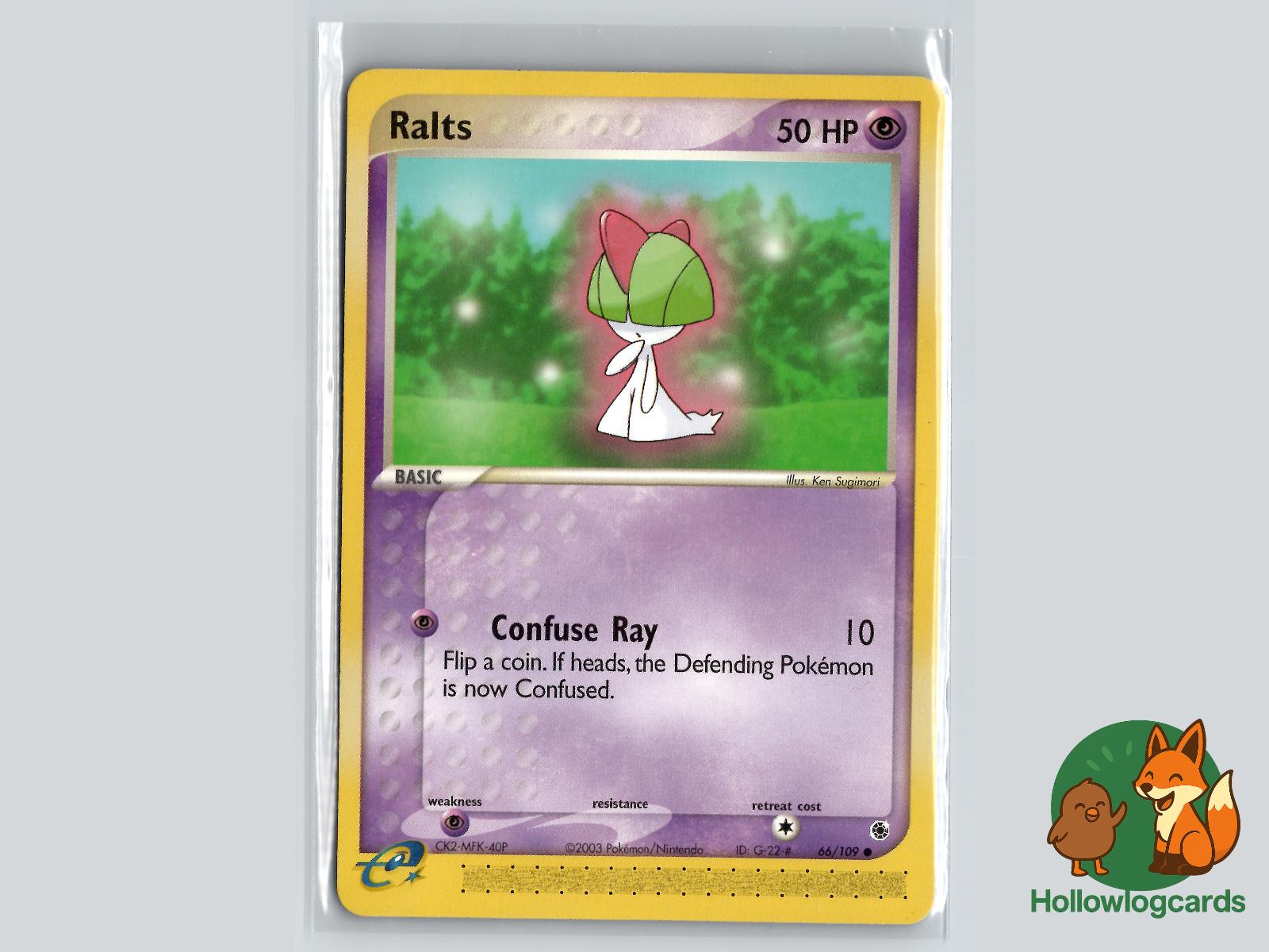 Ralts (66/109) - Ruby & Sapphire Pokémon Card
