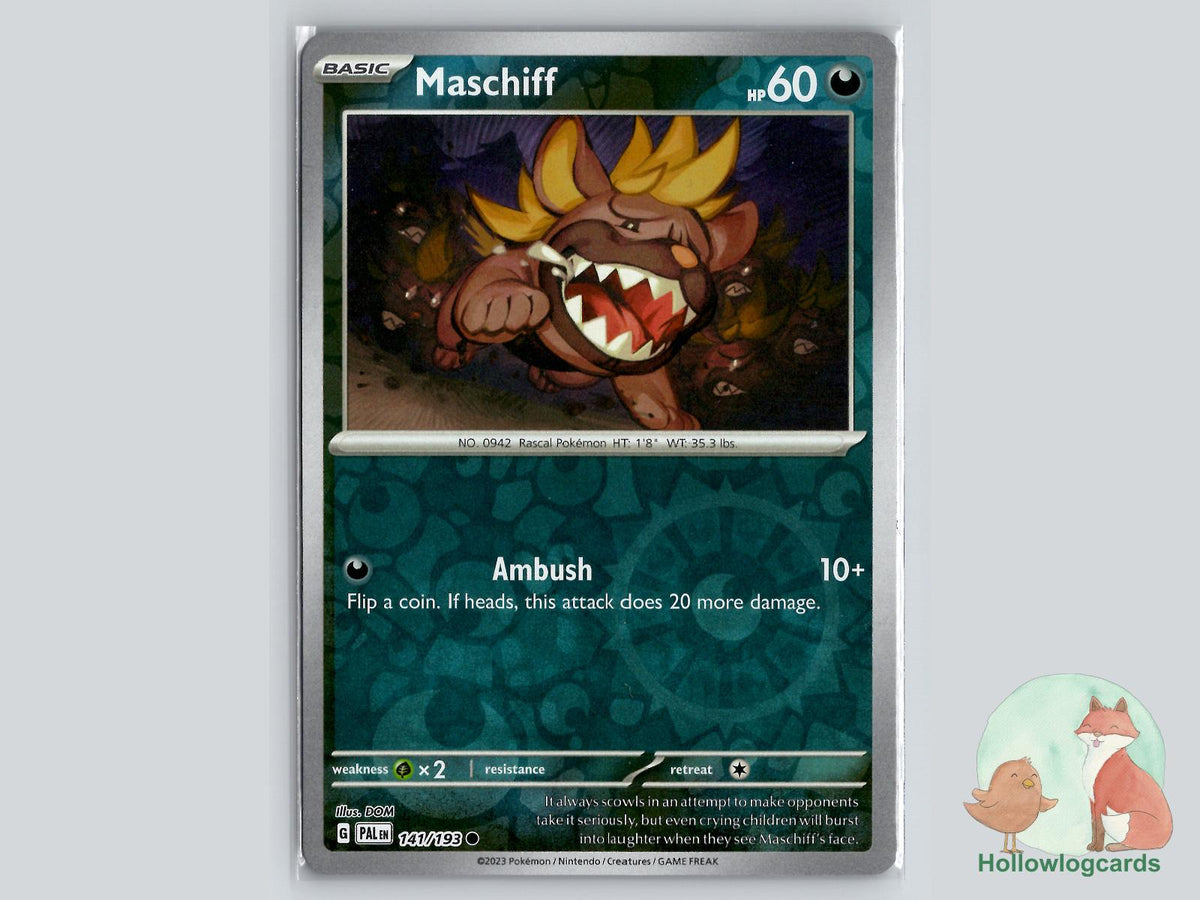 Maschiff (062/091) Pokémon Card