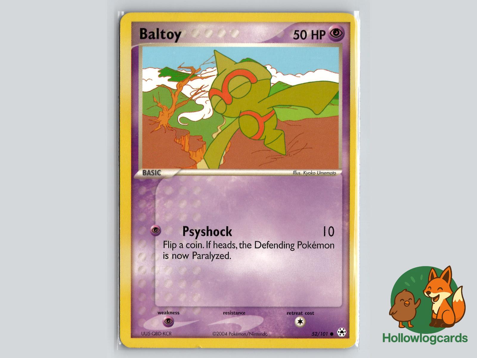 Baltoy (52/101) - Hidden Legends Pokémon Card