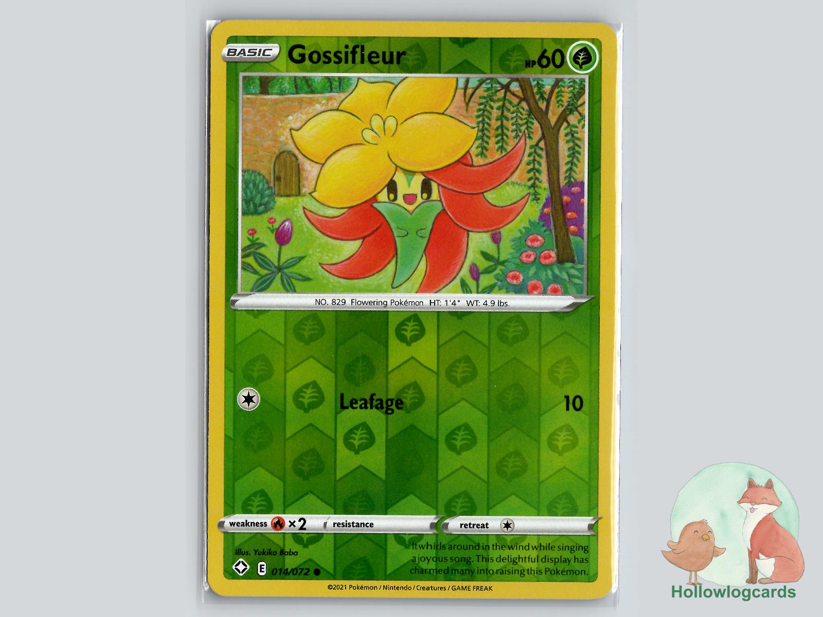 Gossifleur (014/072) - Shining Fates Pokémon Card