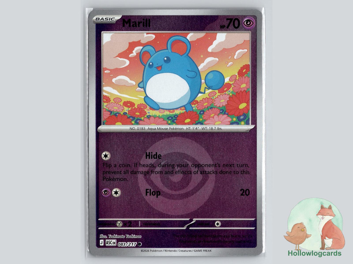 Marill (083/217) Pokémon Card