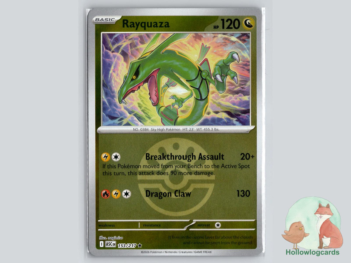 Rayquaza (153/217) Pokémon Card