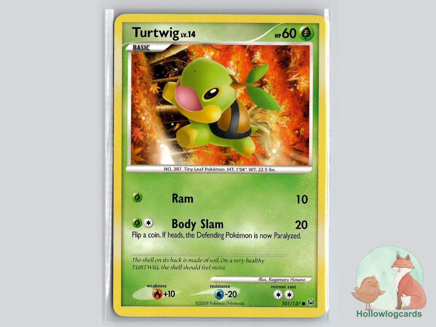 Turtwig (101/127) - Platinum Pokémon Card