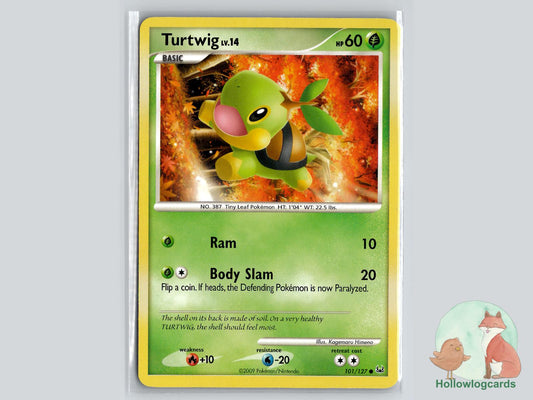 Turtwig (101/127) - Platinum Pokémon Card