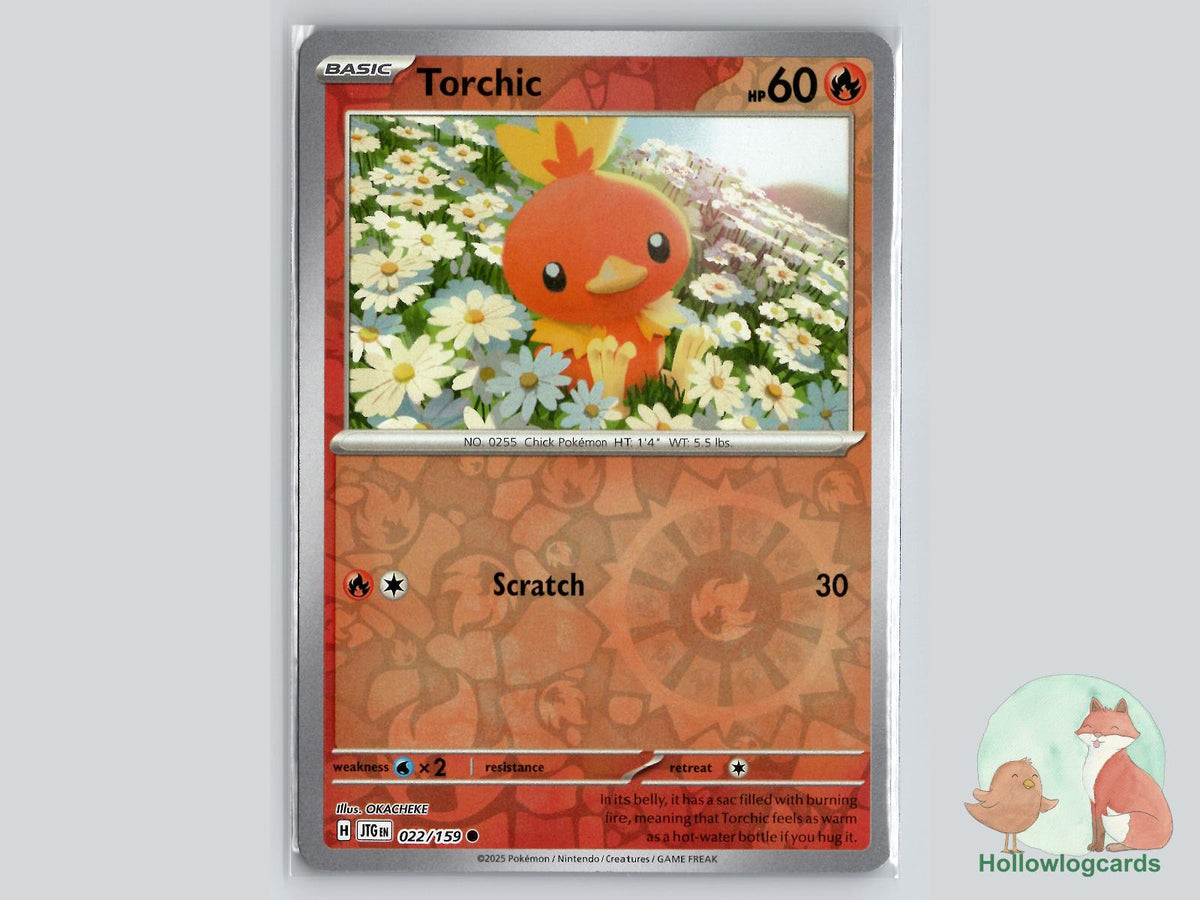 Torchic (022/159) - Journey Together Pokémon Card