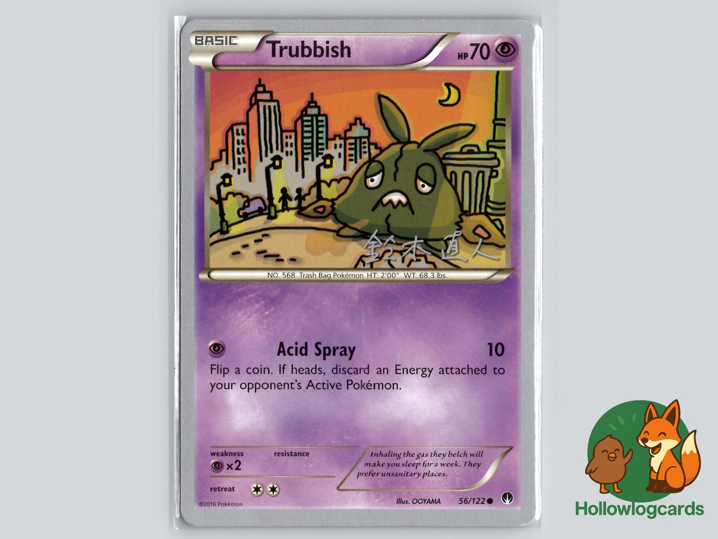 Trubbish (56/122) Pokémon Card