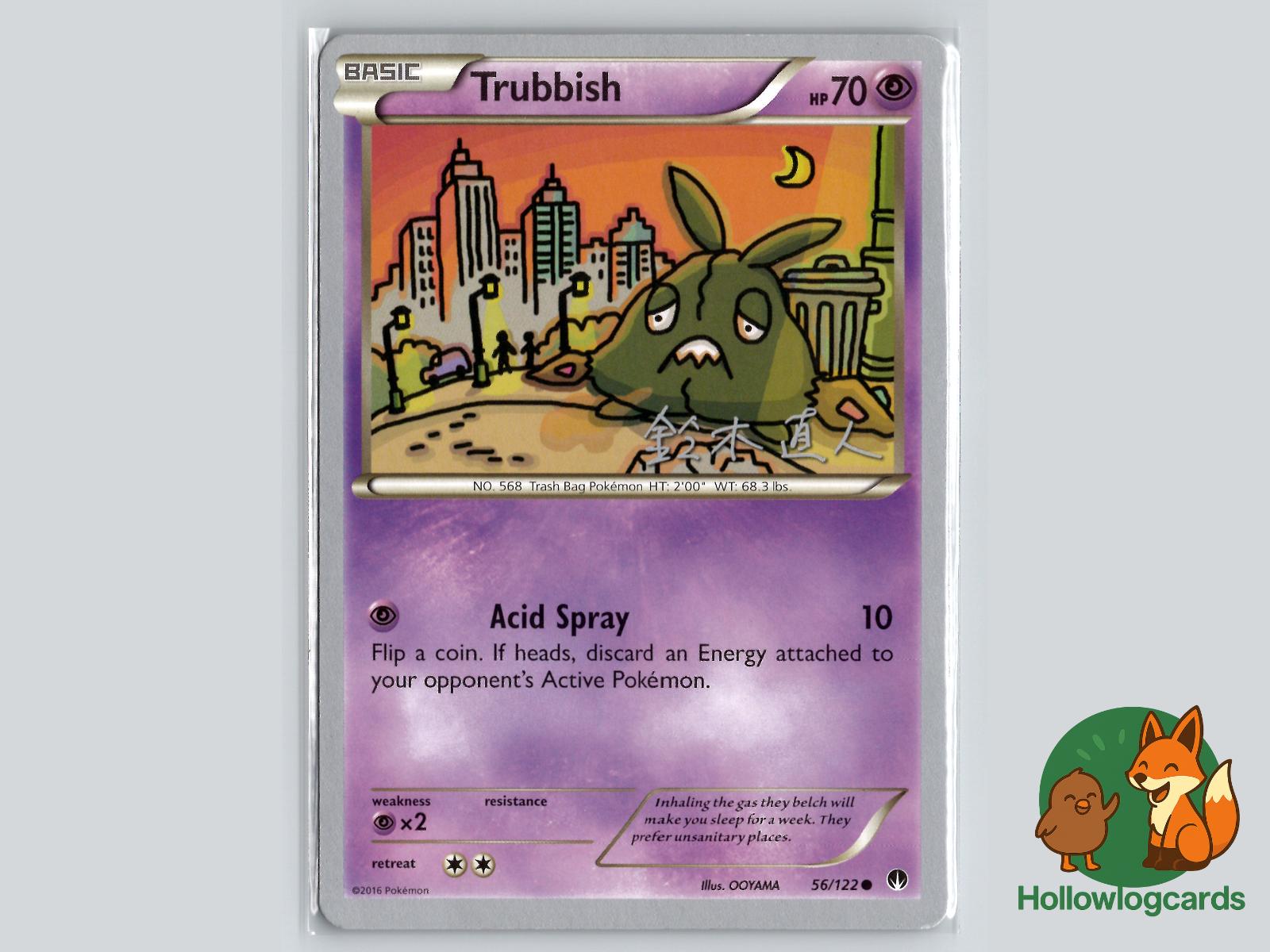 Trubbish (56/122) Pokémon Card