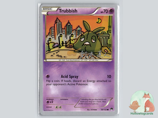 Trubbish (56/122) Pokémon Card