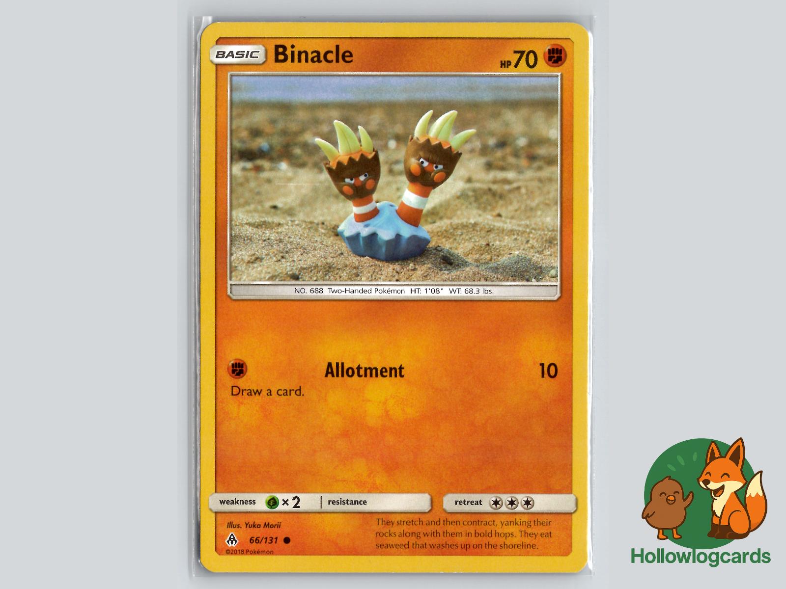 Binacle (66/131) - Forbidden Light Pokémon Card
