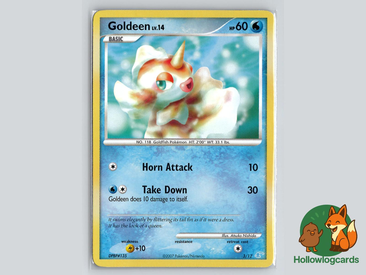 Goldeen (3/12) Pokémon Card