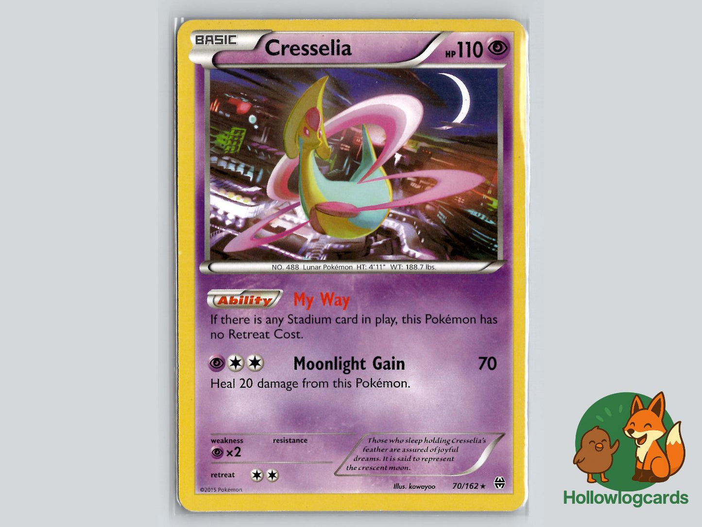 Cresselia (70/162) - BREAKthrough Pokémon Card